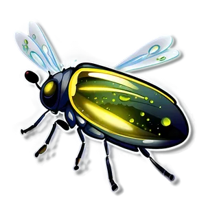 Summer Night Fireflies Png 30 PNG image