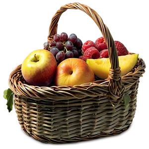 Summer Picnic Basket PNG 11