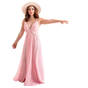 Summer Pink Dress Png 33 PNG image