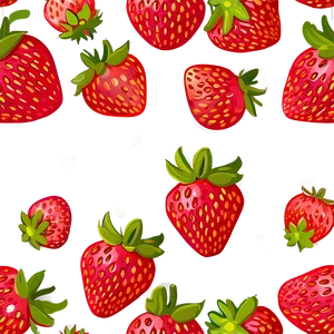 Summer Strawberry Cute PNG 06252024