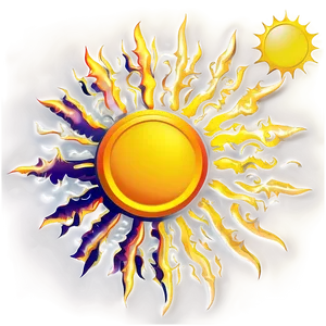 Summer Sun Transparent Png 05252024 PNG image