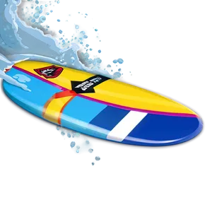 Summer Surfing Adventure PNG Eol