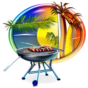 Summer Vibes Bbq Grill PNG Biq PNG