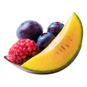 Summer Vibes Fruit Salad PNG Yli PNG
