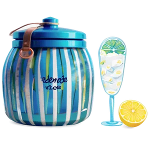 Summer Vibes Lemonade Png Ykn PNG image