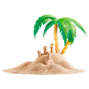 Summer Vibes Sand Castle PNG 61 PNG