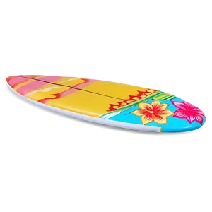 Summer Vibes Surfboard Png 24 PNG image