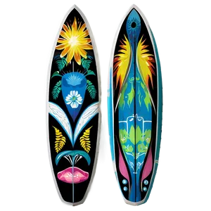 Summer Vibes Surfboard PNG Rbr54 PNG