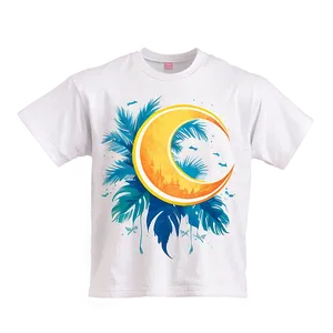 Summer Vibes T-shirt Print PNG Uij49 PNG