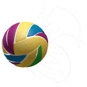 Summer Vibes Volleyball PNG 06252024
