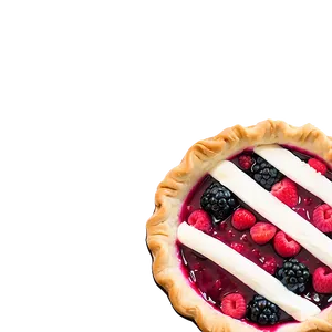 Summery Mixed Berry Pie PNG Fpd