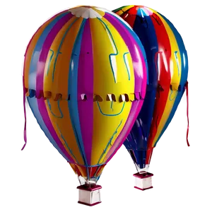Sun Balloons PNG Cla