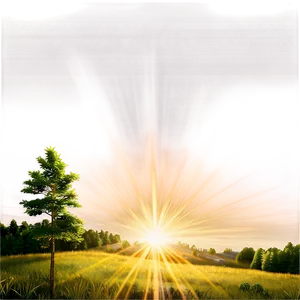 Sun Flare Nature Scene PNG Jxv PNG