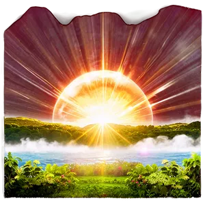 Sun Flare Scenic View PNG Oli96 PNG