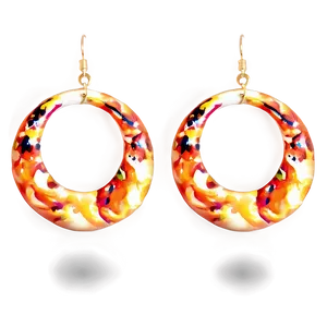 Sun Hoop Earring Png 06132024 PNG image