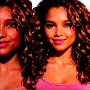 Sun-kissed Curly Hair PNG Ngq PNG