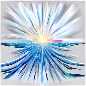 Sun Rays On Water PNG Baf