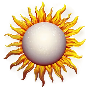 Sun Transparent Art PNG 05252024 PNG