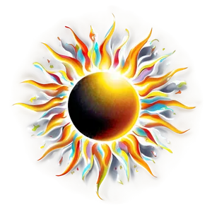 Sun Transparent Art PNG 89 PNG