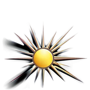 Sun With Rays Transparent PNG 05252024 PNG