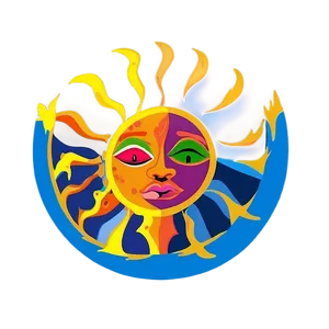 "sun Worship: Glorious PNG Illustration" 85