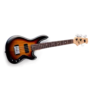 Sunburst Bass Guitar Png 97 PNG image