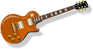 Sunburst Electric Guitar