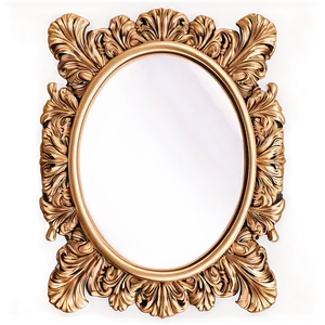 Sunburst Mirror Frame PNG Mwk