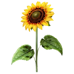 Sunflower A PNG image