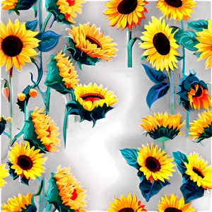 Sunflower Bouquet Png Olo PNG image