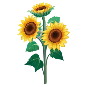 Sunflower Clipart Collection PNG 40 PNG