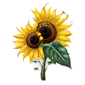 Sunflower Clipart Png Uaq32 PNG image