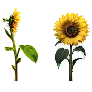 Sunflower Emoji PNG 57