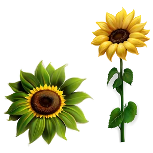 Sunflower Emoji PNG Kkk