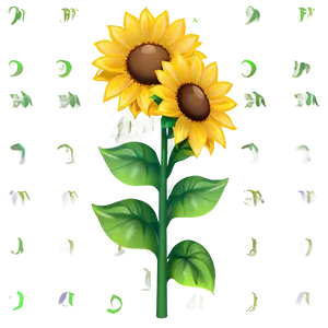 Sunflower Emoji Png Qeq73 PNG image