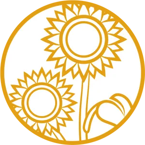 Sunflower Festival_ Icon PNG image