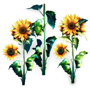 Sunflower Pattern Png 99 PNG image