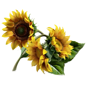 Sunflower Petals Transparent Png 05262024 PNG image