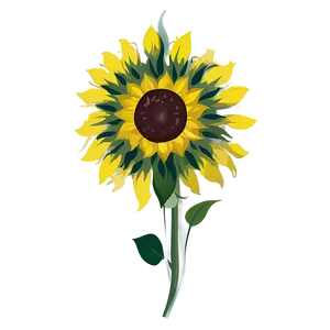 Sunflower Transparent Branding PNG 05262024 PNG