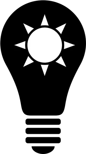 Sunlight Idea Icon PNG image