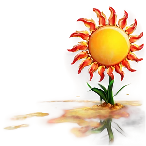 "sunlit Beauty: Premium Sun PNG" Nuc95