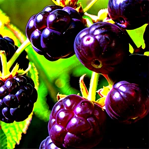 Sunlit Blackberry PNG 58