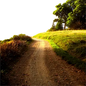 Sunlit Countryside Path PNG 32 PNG