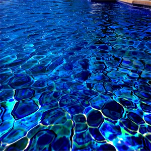Sunlit Pool Water Texture PNG 06252024