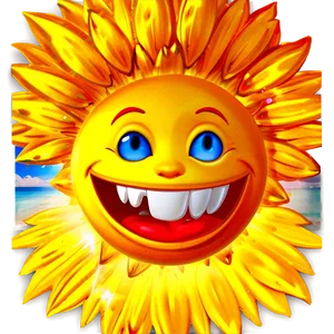 Sunny Smile Emblem Png 05232024 PNG image