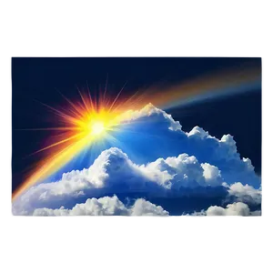 Sunrays And Clouds Mixture PNG Ktd77 PNG