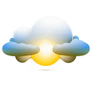 Sunrise Behind Cloud PNG Asl21