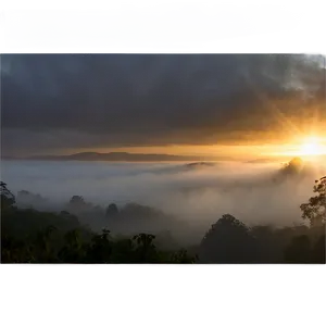 Sunrise Fog Png 70 PNG image