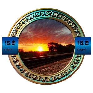 Sunset And The Railway Png Odd38 PNG image