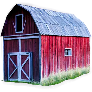 Sunset Behind Barn PNG 26 PNG